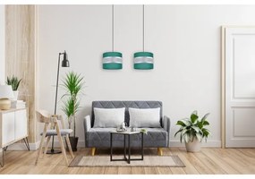 Lampadario su corda   CORAL 2xE27/60W/230V verde