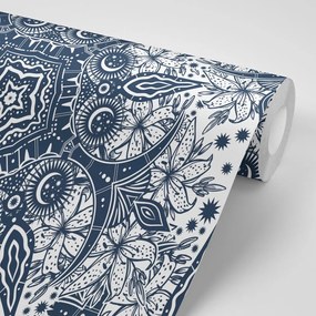 Carta da parati autoadesiva – Ornamento giglio selvatico