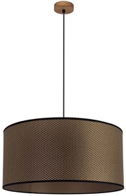 Spot-Light 1017400711550 - Lampadario sospeso con cavo BENITA 1xE27/40W/230V rovere