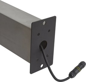 Dissuasore da esterno moderno grigio 65 cm IP44 - Pompei