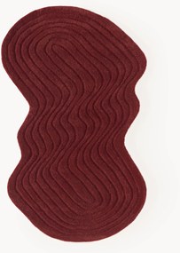 Tappeto in lana fatto a mano dalla forma particolare Aliza