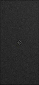 Applique Rettangolare 2xGU10 con Sensore Crepuscolare IP65 - Nera