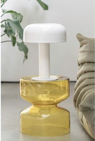 Tavolino rotondo in vetro ø 35 cm Doble – Leitmotiv