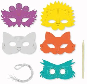 Scratch Art - Maschere di animali da grattare