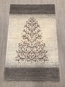 Loribaft Tappeto 130x80 Beige (Iran) Annodato A Mano