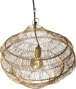 Lampada a sospensione orientale oro 45 cm x 40 cm - Vadi