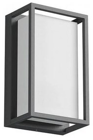 Redo 90533 - Applique a LED da esterno QUADRIS LED/12W/230V IP54 antracite