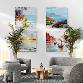 Set di quadri – Paesaggio dipinto