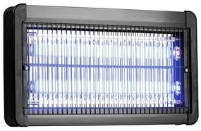 Trappola elettrica per insetti 2x10W/230V, copertura 100 m²