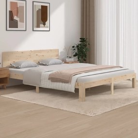 Giroletto İn Legno Massello Di Pino 160x200 Cm /