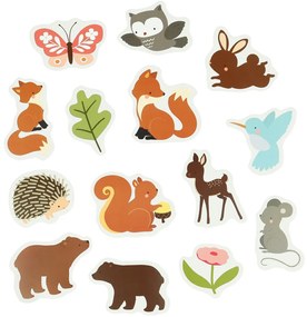 A Little Lovely Company - giocattoli da bagno in schiuma - amici del bosco