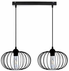 Lampadario a sospensione con filo BOCCA 2xE27/60W/230V