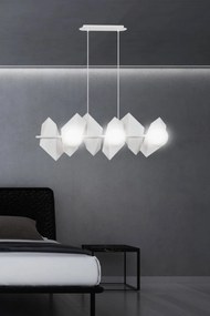 Lampadario a Sospensione DRIFTON 6 BLACK e WHITE Colore Nero