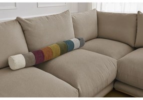 Divano angolare beige Ernest – Bobochic Paris