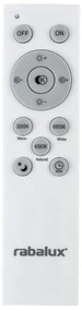 Rabalux 71038 -LED Plafoniera dimmerabile TESIA LED/60W/230V 3000-6000K+telecomando