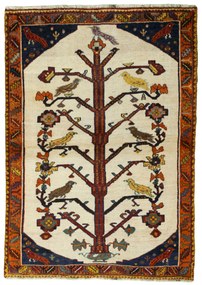 Gabbeh Tappeto persiano 160x120 Beige (Iran) Annodato A Mano