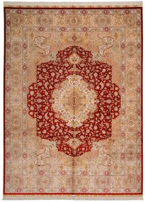 Hereke Tappeto orientale 280 x 370 Beige (Cina) Annodato A Mano