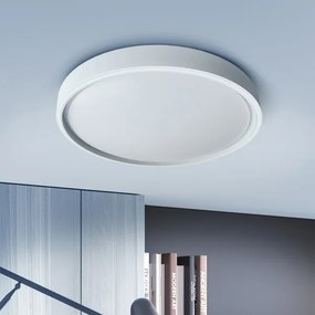 Brilagi-LED Lampada dimmerabile NANCI LED/60W/230V 3000-6500K Ø 49 cm argento +telecomando