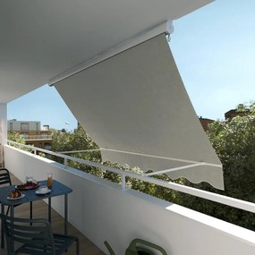 Tende da sole a caduta con bracci NATERIAL mod. Balcony, L 3 x 2.5 m beige