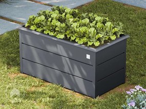 PRIMEYARD 75 x 150 x 78 cm Orto rialzato, acciaio, antracite - (GFPV00955)