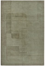 Tappeto in lana con motivo in rilievo Charlotte