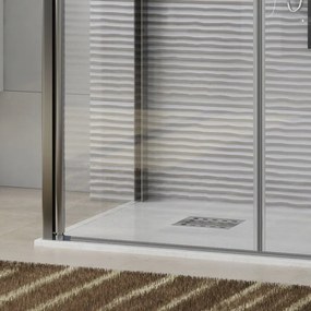 Box doccia 3 lati 90x160x90 porte saloon modello K3-SALOON - KAMALU