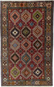 Yalameh Tappeto persiano 170x270 Rosso (Iran) Annodato A Mano