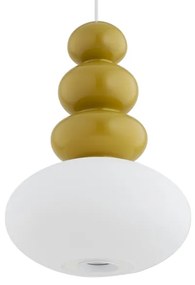 Argon 8821 - Lampadario a sospensione con filo DIEGO 1xGU10/5W/230V bianco/marrone