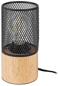 Rabalux 74040 - Lampada da tavolo CALLUM 1xE27/25W/230V faggio