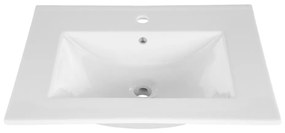 COMAD UM-CFP LAVA 60D - Lavabo incasso LAVA 61x46 cm ceramica bianco lucido