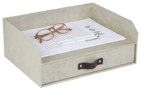 Organizzatore di documenti in cartone con cassetto Walter - Bigso Box of Sweden