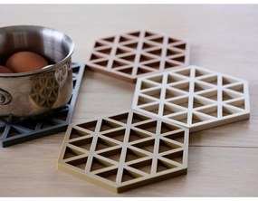 Tappetino in silicone per pentole 24x14 cm Triangles - Zone