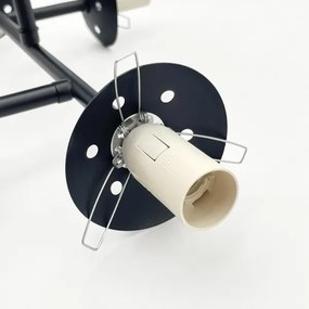 Brilagi - Plafoniera MALONY 4xE14/20W/230V nera