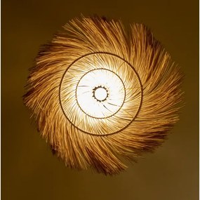Brilagi - Lampadario LED a sospensione con cavo CERIA BOHO 1xE27/40W/230V Ø 100 cm in rattan
