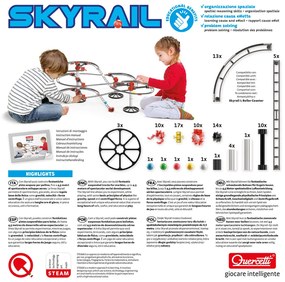 Skyrail Starter Set - Pista per biglie 96 pezzi