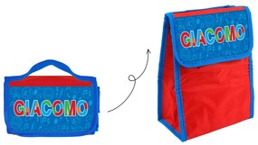 Zainetto bambino porta merenda nome Giacomo