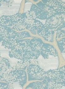 Harlequin Carta da parati Eternal Oak - Skyblue/ First Light