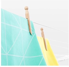 Stendino da giardino argentato 60 m Lift-o-Matic Advance – Brabantia