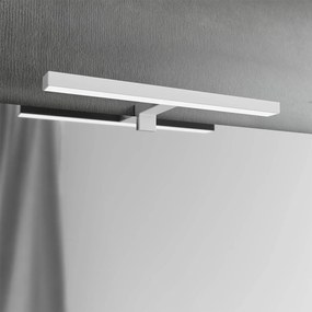 Lampada LED da Specchio 30cm Bianca 4W - Doppia Installazione Colore Bianco Caldo 3.000K