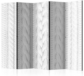 Paravento White Knit II [Room Dividers]