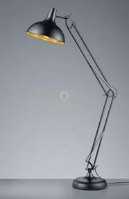 Salvador piantana architetto nera metallo nero interno oro h.180cm ...