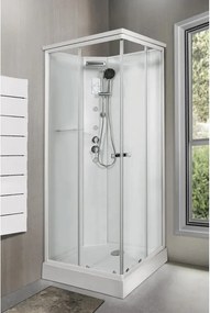 Cabina doccia idromassaggio quadrato Anelis