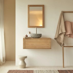 Tikamoon - Mobili da bagno in legno di Teak 80 Basic