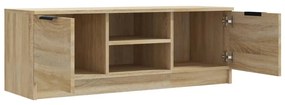 Mobile porta tv rovere sonoma 102x35x36,5 cm legno multistrato