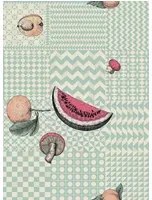Cole & Son Carta da parati Frutta e Geometrico - Pastel