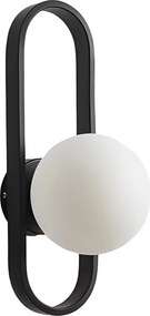 Lampada da parete APP1755-1W BLACK WHITE