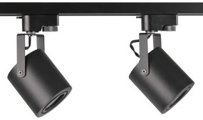 Faretto per sistema a binario MINOR 3xGU10/10W/230V + 1 m rotaia sistema