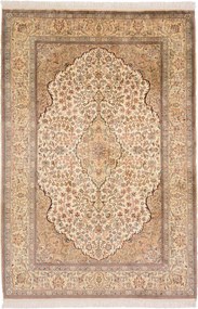 Cashmere Silk Tappeto 190x130 (Indian) Annodato A Mano