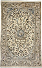 Nain Tappeto 200 x 320 Beige (Iran) Annodato A Mano