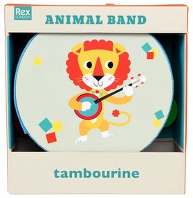 Giocattolo musicale Tambourine Animal Band - Rex London